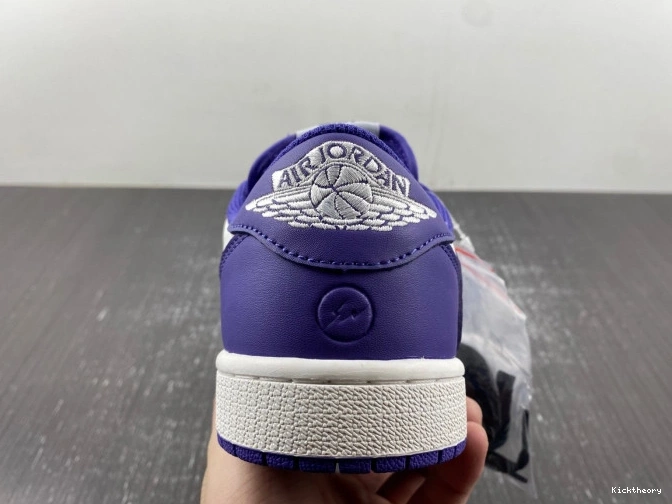 Kicktheory DM7890-386 X 1 TRAVIS SCOTT OFF-WHITE X CUSTOM JORDAN AIR 0810